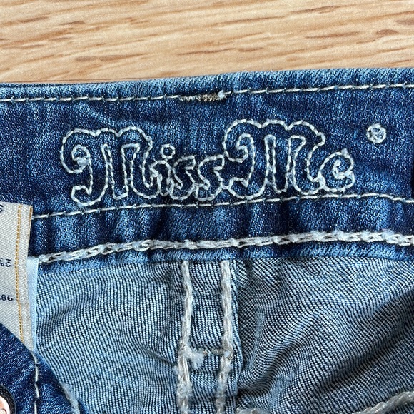 Miss Me Signature Bootcut Bling Jeans size 27 - Picture 5 of 6